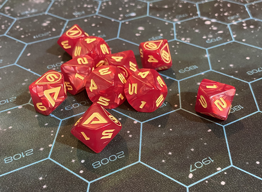 Free Trade Directorate Dice Set